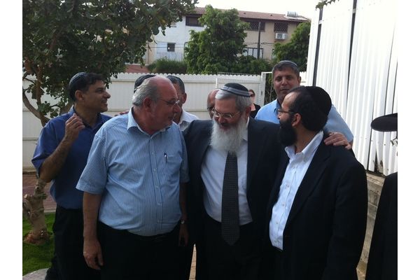 רחמים מלול וסגן שר הדתות בטקס