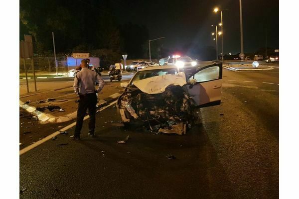תאונה בצומת בילו 9/21