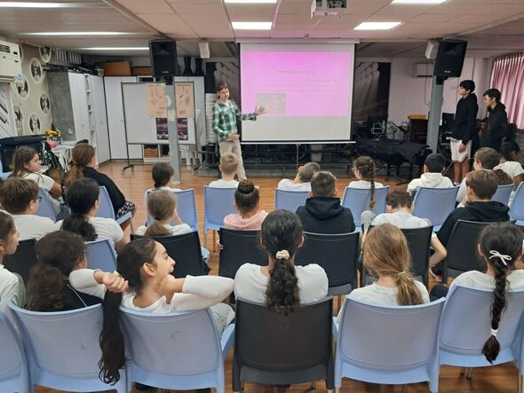 צילום מתוך דף הפייסבוק תיכון חדש דרכא בת ים