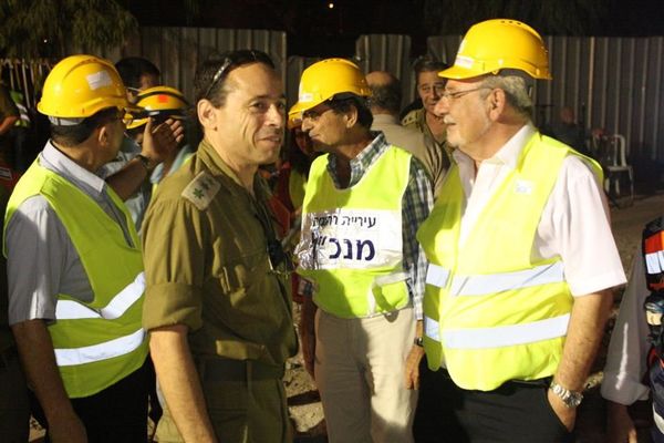 תמונת ארכיון בתרגיל עם פיקוד העורף