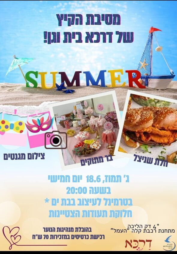 צילום מתוך דף הפייסבוק בית וגן דרכא בת ים