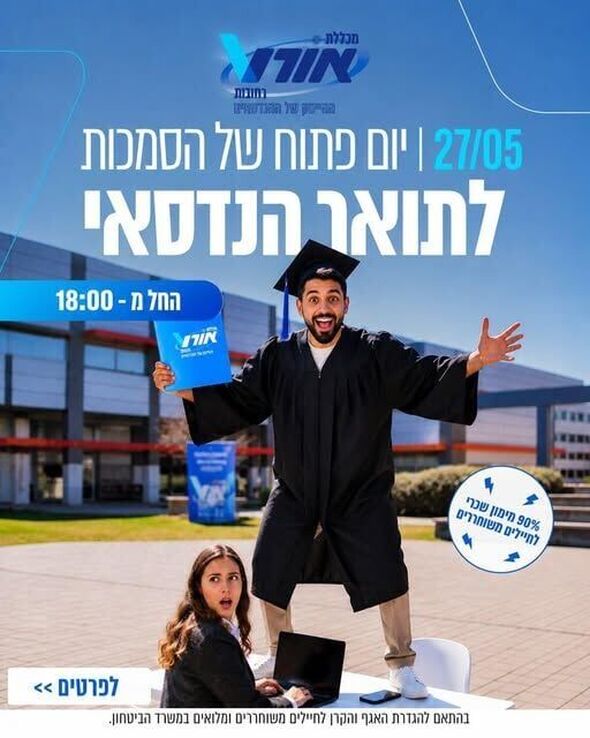 צילום מתוך דף הפייסבוק מכללת אורט רחובות