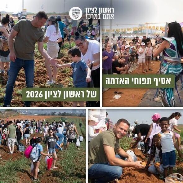 צילום מתוך דף הפייסבוק רז קינסטליך - ראש עיריית ראשון לציון