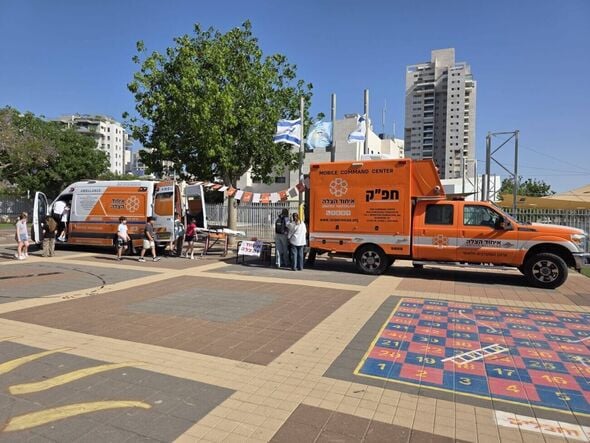 צילום מתוך דף הפייסבוק מתנדבי איחוד הצלה רחובות