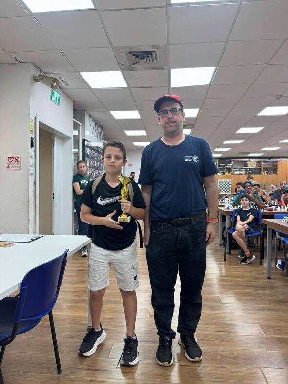 צילום מתוך דף הפייסבוק מועדון השחמט ראשון לציון