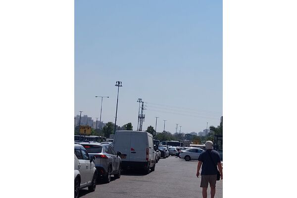 עומסי התנועה שהיו אמש באזור התעשייה