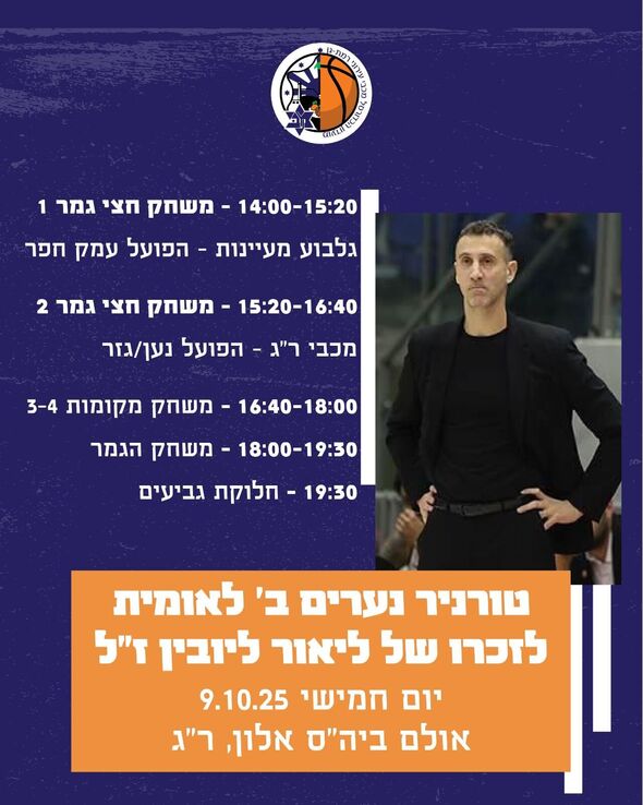צילום מתוך דף הפייסבוק מכבי עירוני רמת גן