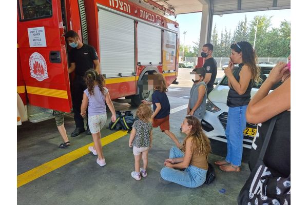 קרדיט כבאות והצלה לישראל.