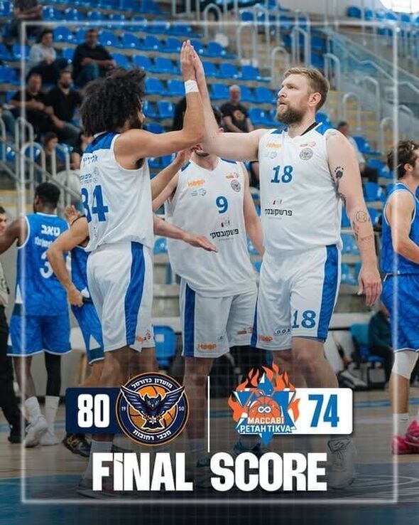 צילום מתוך דף הפייסבוק מועדון כדורסל מכבי רחובות