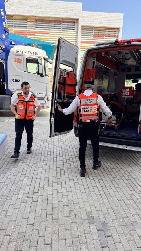 צילום מתוך דף הפייסבוק מתנדבי איחוד הצלה רחובות