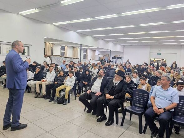 צילום מתוך דף הפייסבוק ישיבת בני עקיבא הדרום ברחובות