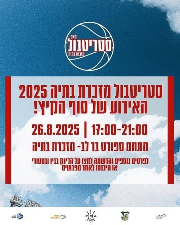 צילום מתוך דף הפייסבוק מועדון כדורסל מזכרת בתיה