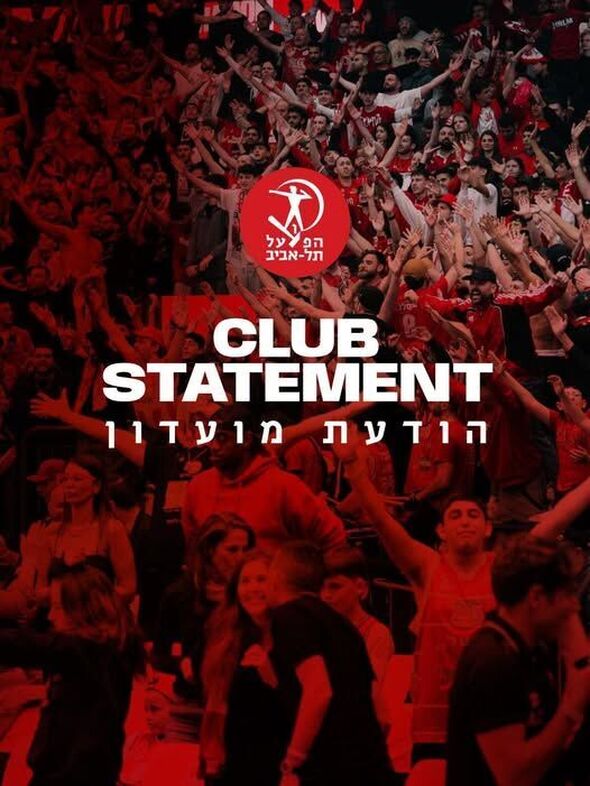 צילום מתוך דף הפייסבוק מועדון הכדורסל הפועל תל אביב