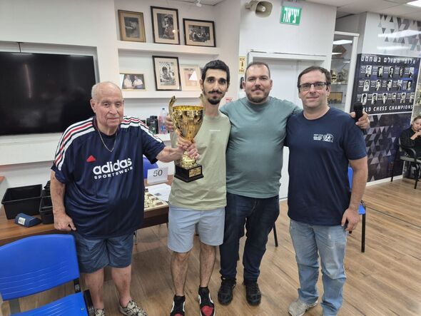 צילום מתוך דף הפייסבוק מועדון השחמט ראשון לציון