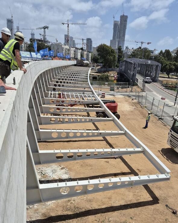 צילום נת"ע - מערכת מטרופולינית להסעת המונים