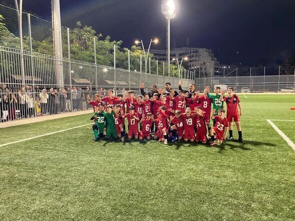 צילום מתוך דף הפייסבוק הפועל רמת גן-גבעתיים: מחלקת נוער