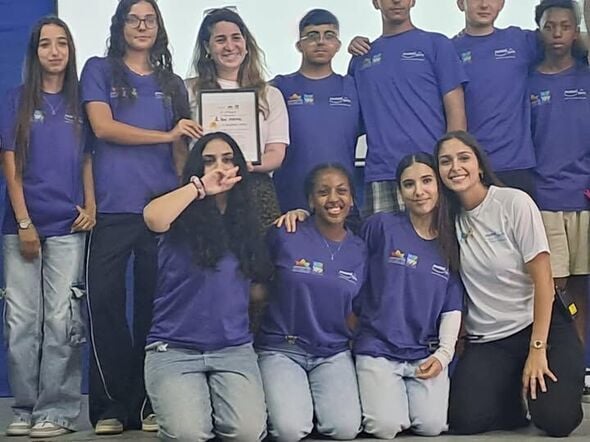 צילום מתוך דף הפייסבוק קריית חינוך יפו - עירוני ז׳