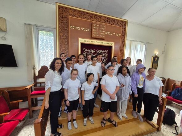 צילום מתוך דף הפייסבוק בי"ס "התומר" נס ציונה