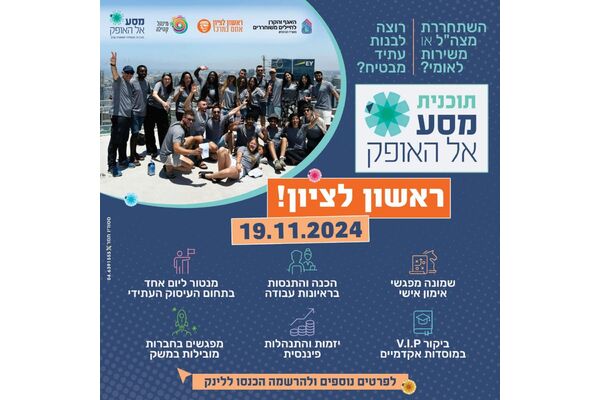 צילום מתוך דף הפייסבוק מרכז צעירים ראשון לציון