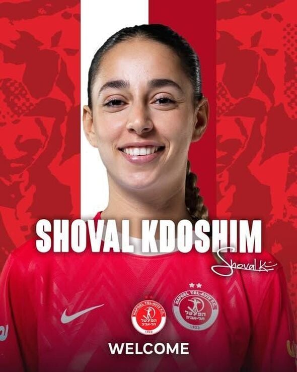 צילום מתוך דף הפייסבוק מועדון כדורגל הפועל תל אביב נשים