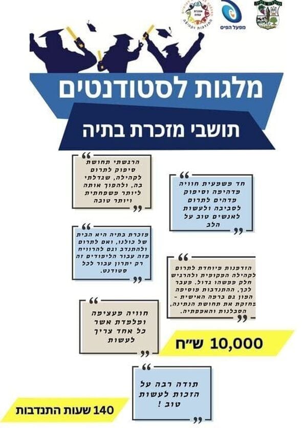 צילום מתוך דף הפייסבוק מועצה מקומית מזכרת בתיה