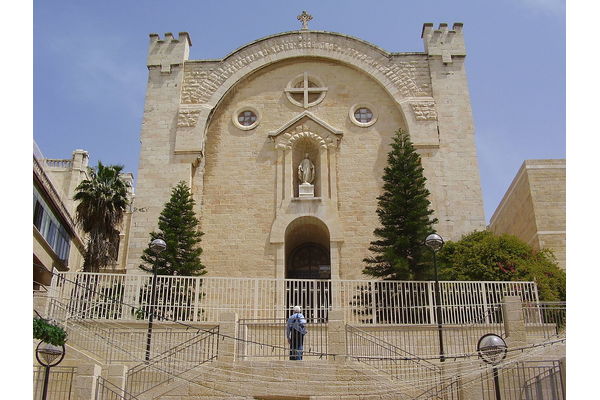 תמונת אילוסטרציה - כנסייה בירושלים מתוך ויקיפדיה
