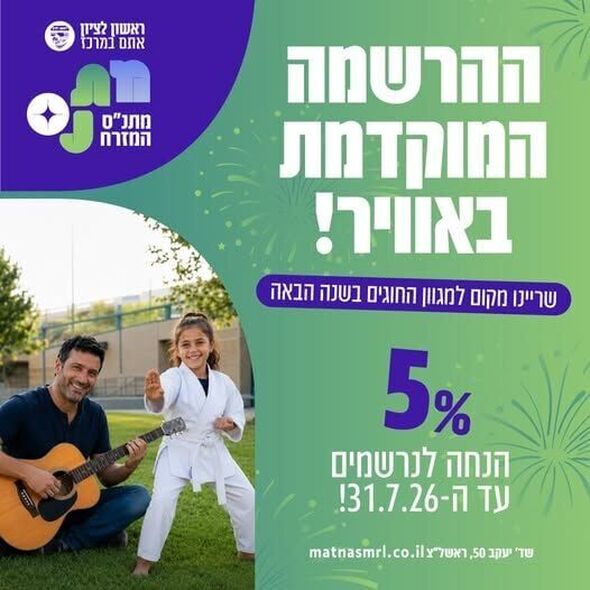 צילום מתוך דף הפייסבוק מתנס שיכוני המזרח