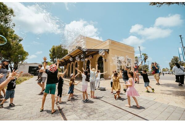 צילום מתוך דף הפייסבוק פארק התחנה תל אביב-יפו