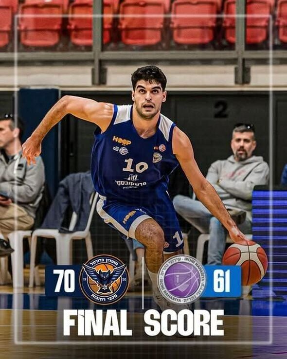 צילום מתוך דף הפייסבוק מועדון כדורסל מכבי רחובות