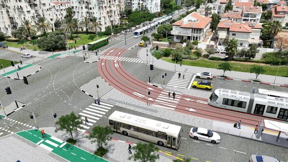 הדמיות הקו האדום -נת"ע