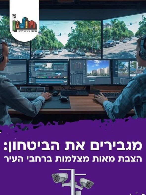 צילום מתוך דף הפייסבוק עיריית חולון