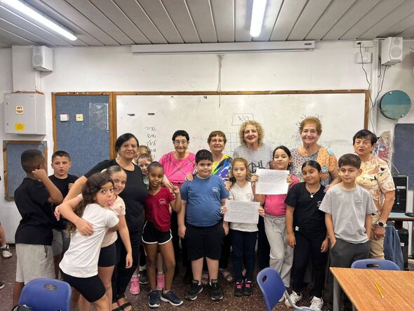 צילום מתוך דף הפייסבוק בית ספר איתמר בן אבי ראשון לציון