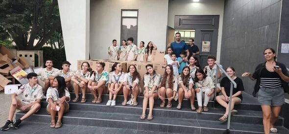 צילום מתוך דף הפייסבוק בית חב"ד גדרה