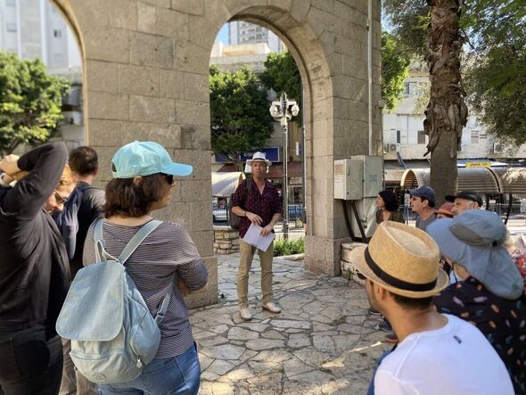 צילום מתוך דף הפייסבוק המחלקה לשימור אתרים וקשרי חוץ -עיריית פתח תקוה