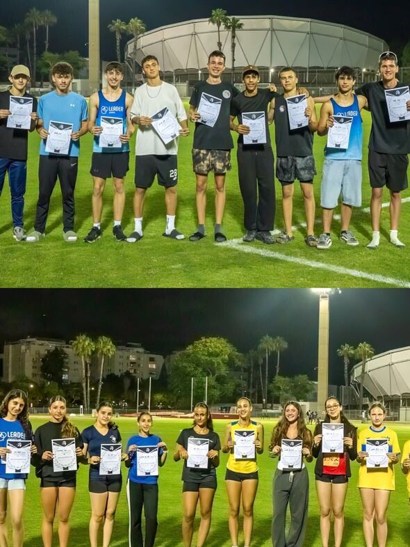 צילום מתוך דף הפייסבוק הפועל יבנה אתלטיקה