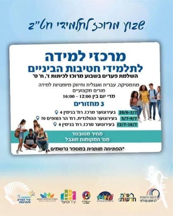 צילום מתוך דף הפייסבוק עירונוער רחובות