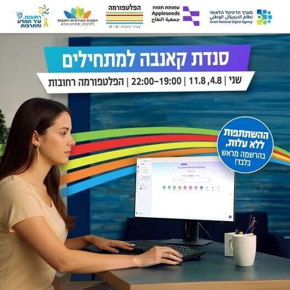צילום מתוך דף הפייסבוק הפלטפורמה מרכז צעירים רחובות