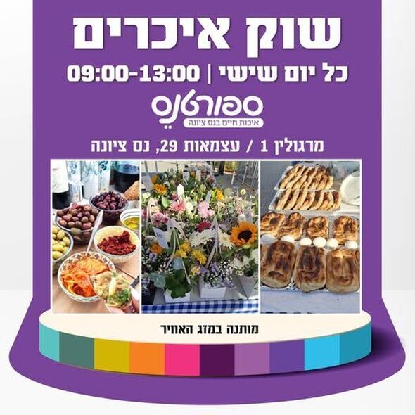 צילום מתוך דף הפייסבוק החברה לתרבות ופנאי - נס ציונה