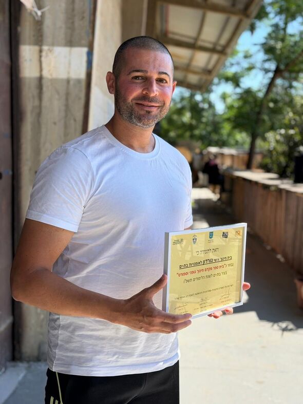 צילום מתוך דף הפייסבוק בית חינוך גורדון לאומנויות - צועדים בשביל ההצלחה
