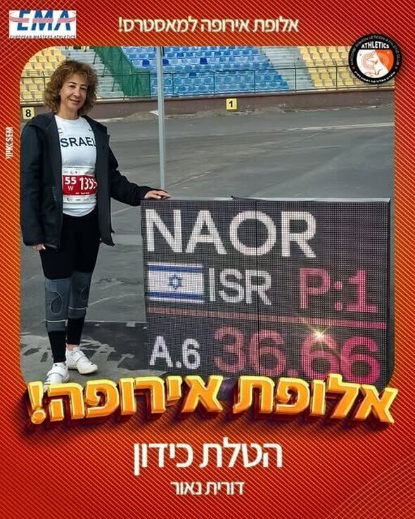 צילום:מועדון אתלטיקה מכבי ראשון לציון