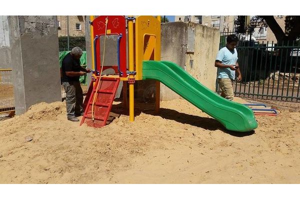המתקן היחיד הקיים וגם אותו רצו להסיר בגלל בטיחות