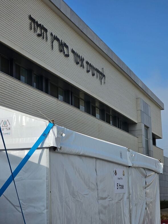 מתחם שורה שטיפל בחללי 7 באוקטובר- מ. הפנים