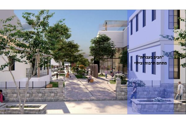 אחד הפרוייקטים בהובלת החברה: הדמיית בית ספר חביב