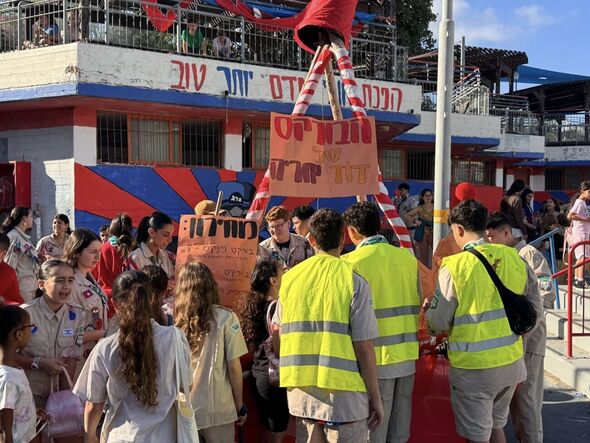 צילום מתוך דף הפייסבוק שבט צופי רמת - גן