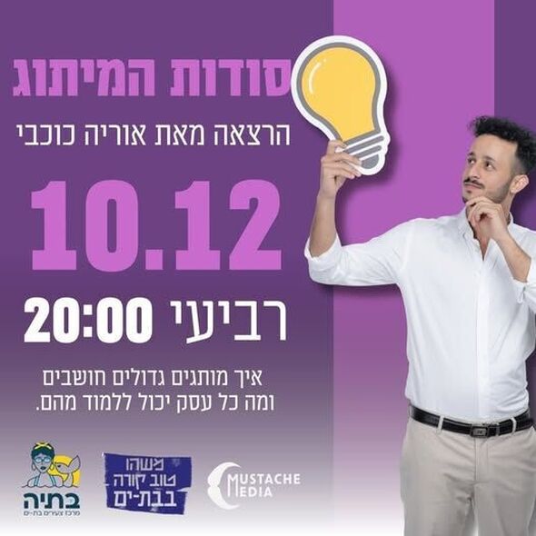 צילום מתוך דף הפייסבוק בתיה batya- מרכז צעירים בת-ים