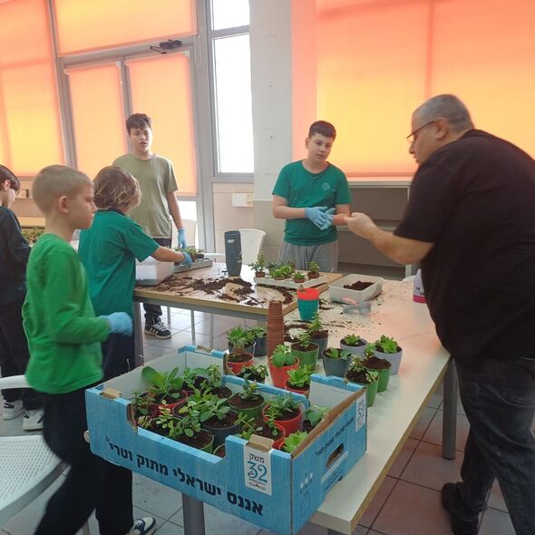 צילום מתוך דף הפייסבוק מחוז תל אביב - משרד החינוך