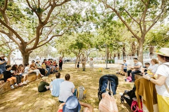 צילום מתוך דף הפייסבוק פארק התחנה תל אביב-יפו