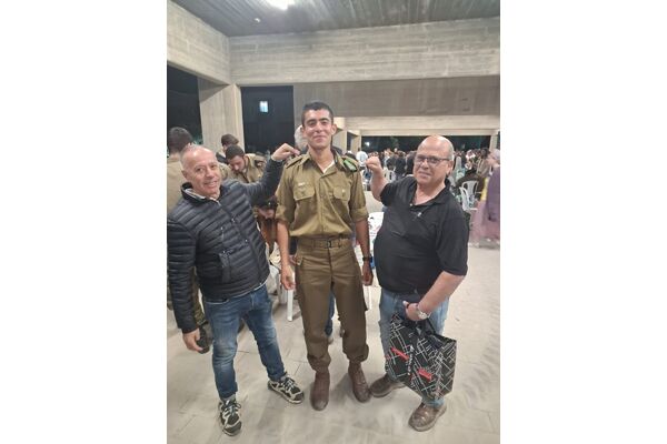 צילום עמותת חביבי- מחבקים חיילים בודדים