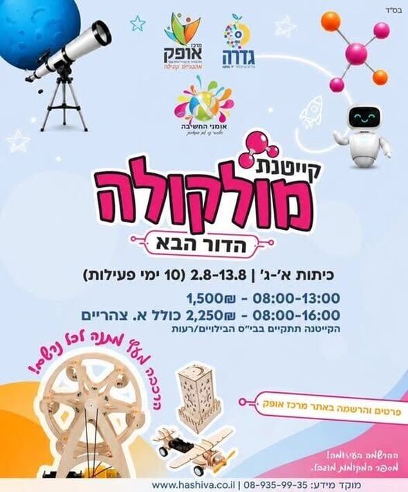 צילום מתוך דף הפייסבוק מרכז אופק גדרה