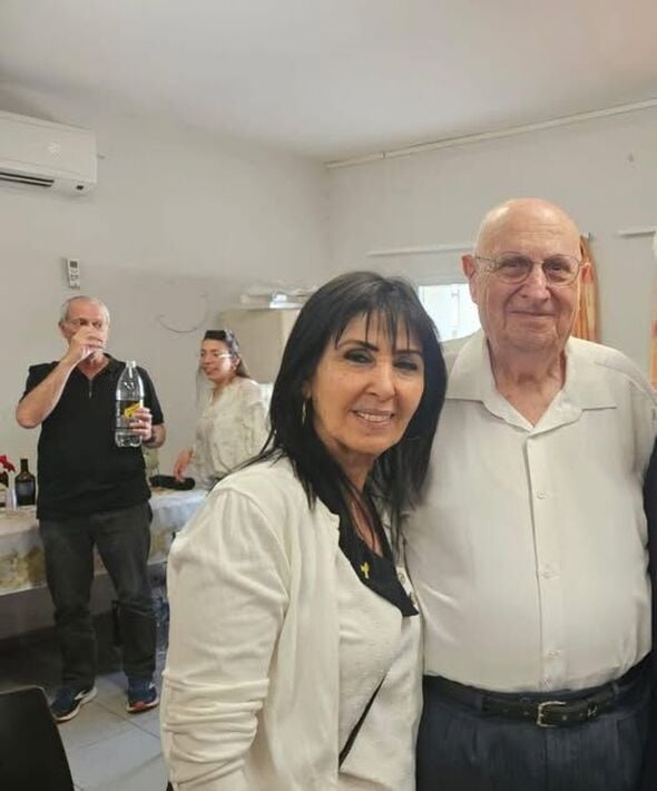 בתמונה: אברהם גלמן ומזל ישי
